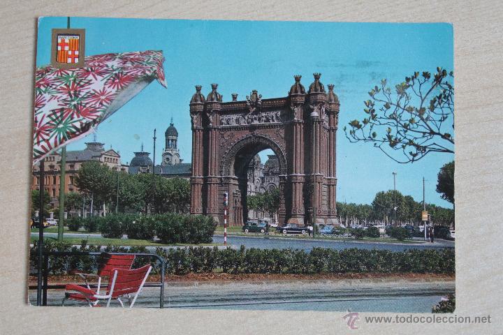 Postales: Postal antigua de Barcelona - Foto 1