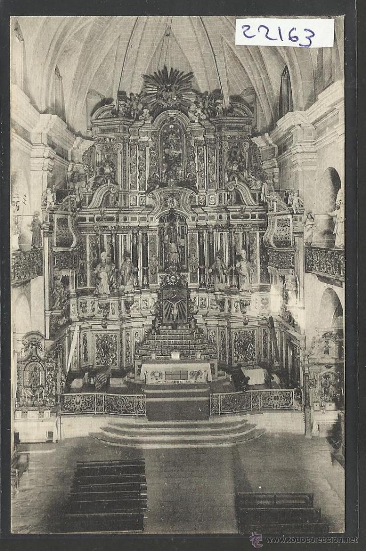 Postales: LLANSA - INTERIOR DE LA IGLESIA - ROISIN - (22163) - Foto 1