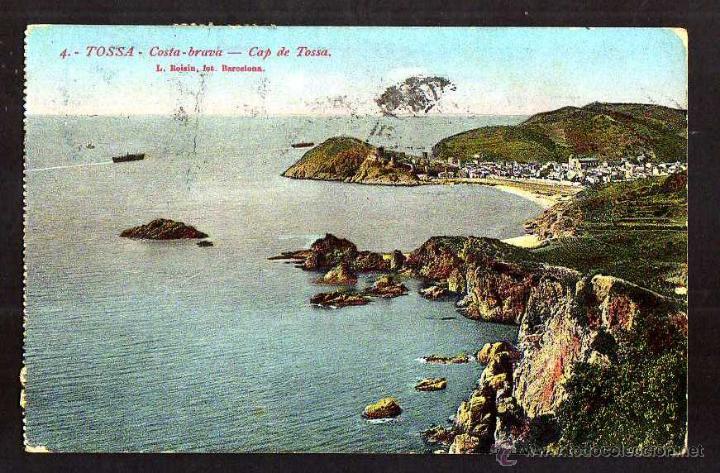Postales: Tossa. Costa brava. cap de Tossa. Circulada 1932. - Foto 1