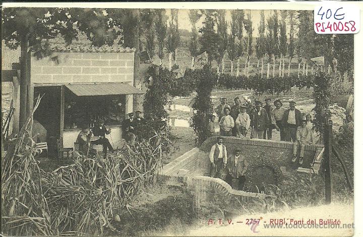 Postkarten: (PS-40058)POSTAL DE RUBI-FONT DEL BULLIDO