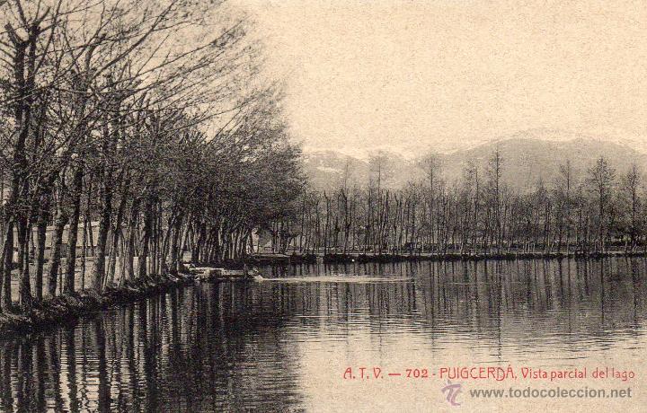 Postales: puigcerda. atv 702 vista parcial del lago