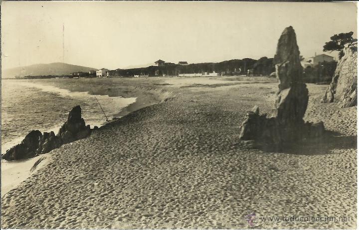 Postales: GERONA PLAYA DE ARO ESCRITA - Foto 1