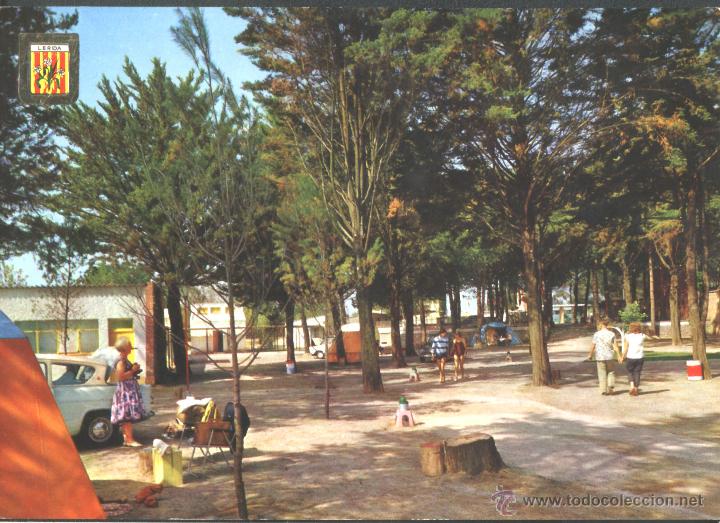 Postales: LERIDA - PARQUE MUNICIPAL, CAMPING