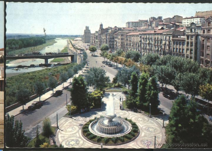 Postales: LERIDA - PLAZA DEL GOBIERNO CIVIL Y AV. DE JOSE ANTONIO