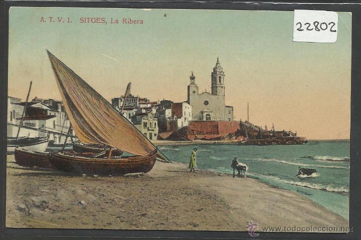 Postales: SITGES - A.T.V 1 - LA RIBERA - (22802) - Foto 1