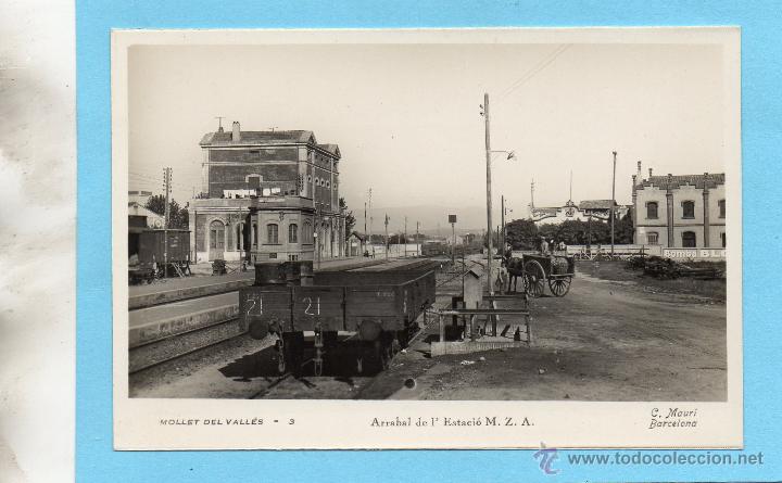 Postales: mollet. 3 arrabal de lestaci&oacute; m.z.a. c. mauri - Foto 1