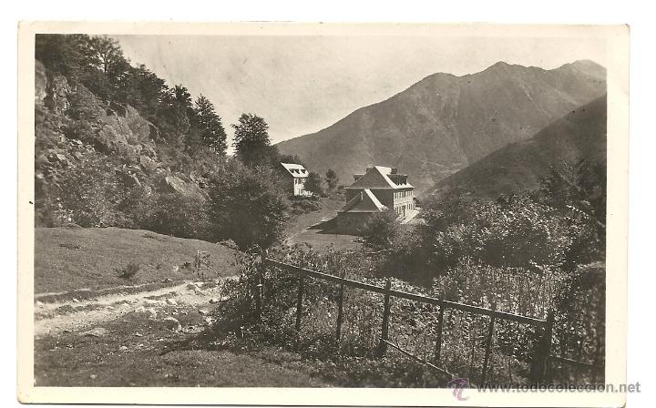Postales: VALLE DE ARAN, LLEIDA-LERIDA, BOSSOT, PORTILLON FRONTERA, N&ordm; 5373