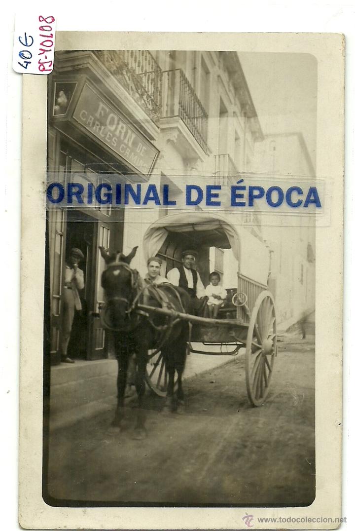 Postkarten: (PS-40108)POSTAL FOTOGRAFICA DESCONOCIDA-FORN DE CARLES CAMINS