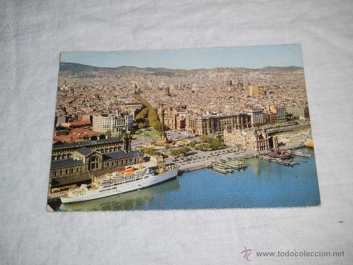 Postales: BARCELONA VISTA DESDE EL MAR - Foto 1