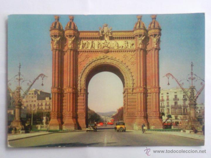 Postales: POSTAL BARCELONA, ARCO DE TRIUNFO - Foto 1