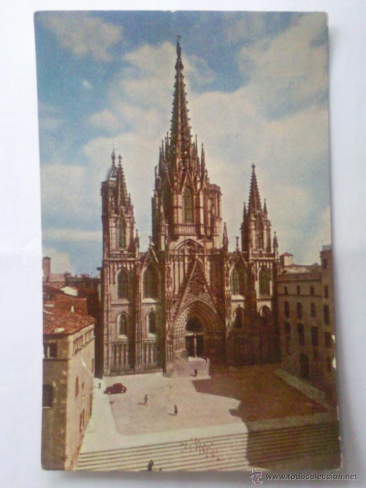 Postales: POSTAL BARCELONA, LA CATEDRAL - Foto 1