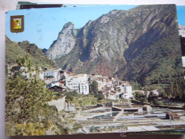 Postales: EL PALLARS.  N&ordm; 1.  ESCUDO DE ORO.  CIRCULADA.