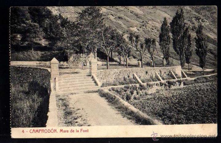 Postales: Camprod&oacute;n. Mare de la Font. Circulada - Foto 1