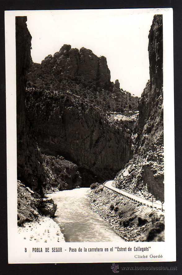 Postales: Pobla de Segur. Circulada. - Foto 1