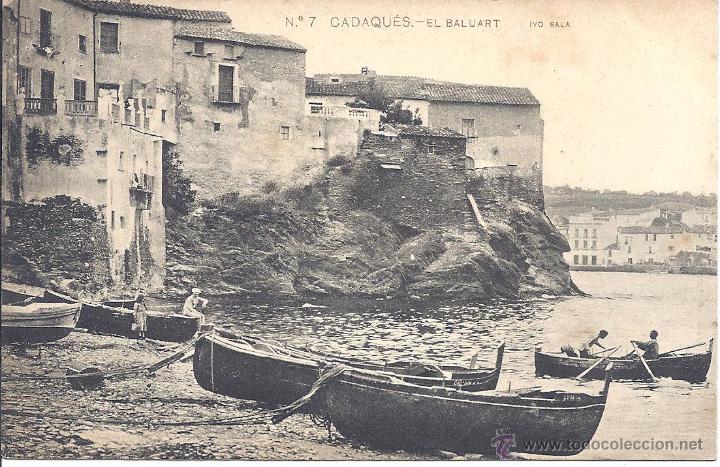 Postales: PS4517 CADAQU&Eacute;S EL BALUART. J. ESQUIROL. SIN CIRCULAR - Foto 1
