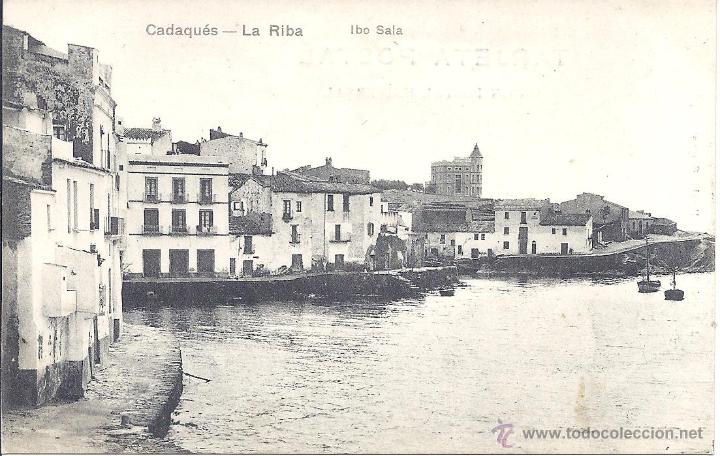 Postales: PS4518 CADAQU&Eacute;S LA RIBA. IBO SALA. SIN CIRCULAR - Foto 1