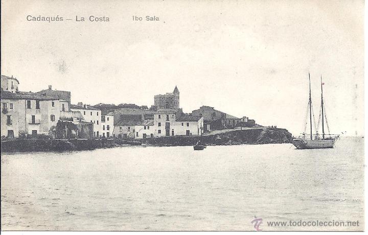 Postales: PS4533 CADAQU&Eacute;S LA COSTA. IBO SALA. SIN CIRCULAR - Foto 1