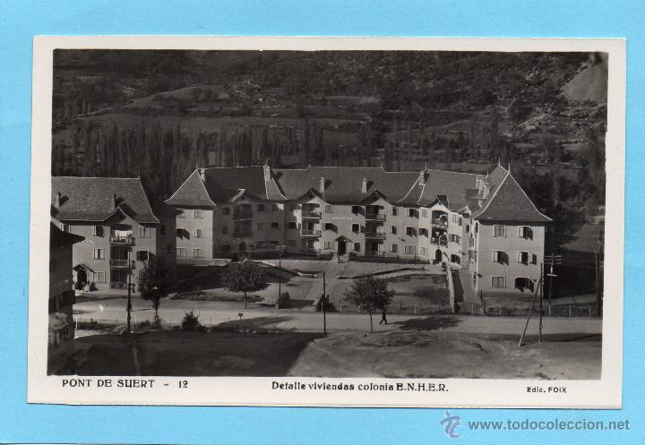 Postales: pont de suert. 12 detalle viviendas enher. ed. foix