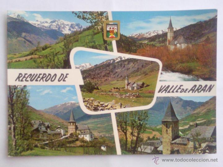 Postales: POSTAL RECUERDO VALLE DE ARAN