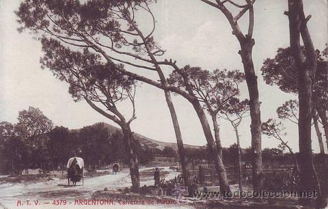 Postales: ARGENTONA. Carretera de Matar&oacute;. - Foto 1