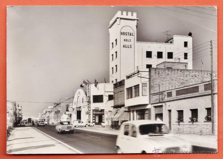 Postales: aldea - calle mayor - hostal dels alls - n&ordm; 2 - ed. daufi - escrita - a&ntilde;os 50