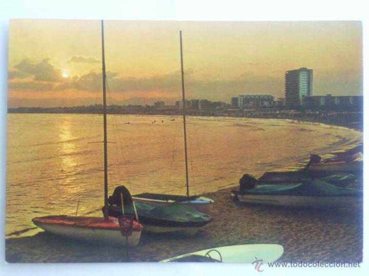 Postales: POSTAL SALOU, PUESTA DE SOL - Foto 1