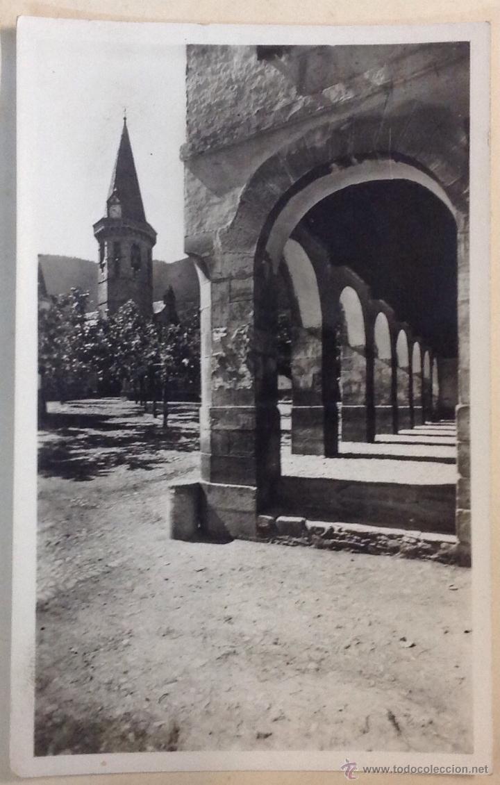 Postales: VALLE DE ARAN. VIELLA. P&Oacute;RTICO DEL AYUNTAMIENTO. (ZERKOWITZ)