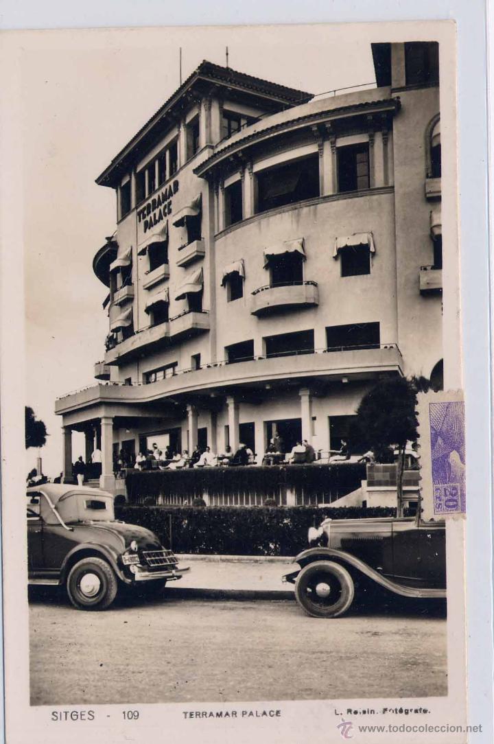 Postales: SITGES (BARCELONA).- TERRAMAR PALACE - Foto 1