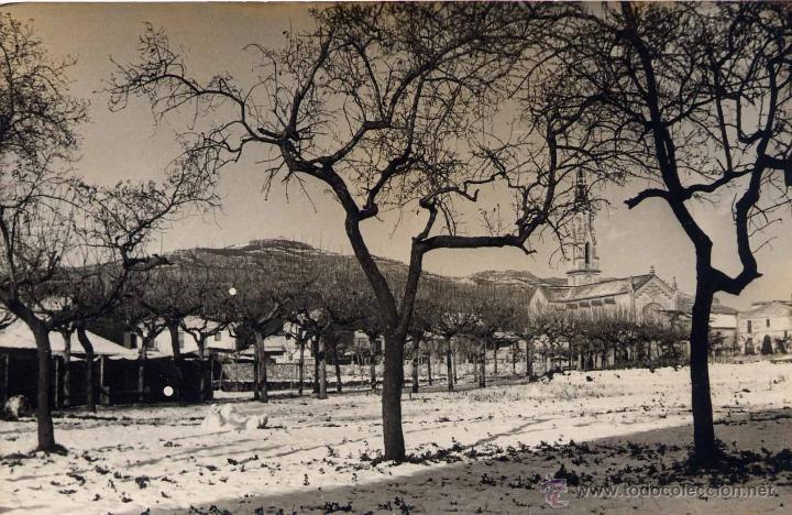 Postales: CASTELLAR DEL VALLES (BARCELONA).- NEVADA 1960.- FOTOS TORRENTS
