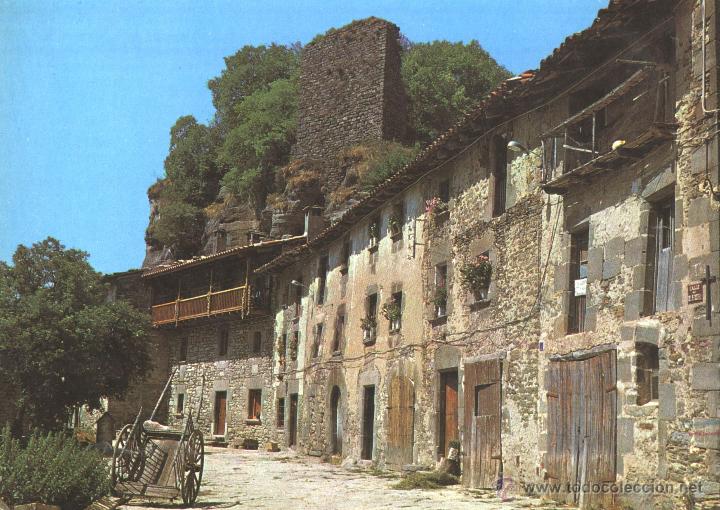 Postales: RUPIT - CARRER CASTELL - Foto 1