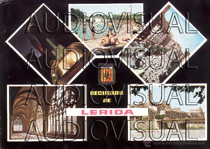 Postales: POSTAL RECUERDO DE LERIDA - N&ordm; 1787 - 1965 (VIII) - COMERCIAL ESCUDO DE ORO - ESCRITA