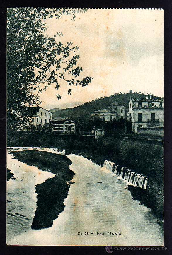 Postales: Olot. Riu Fluvi&agrave;. - Foto 1
