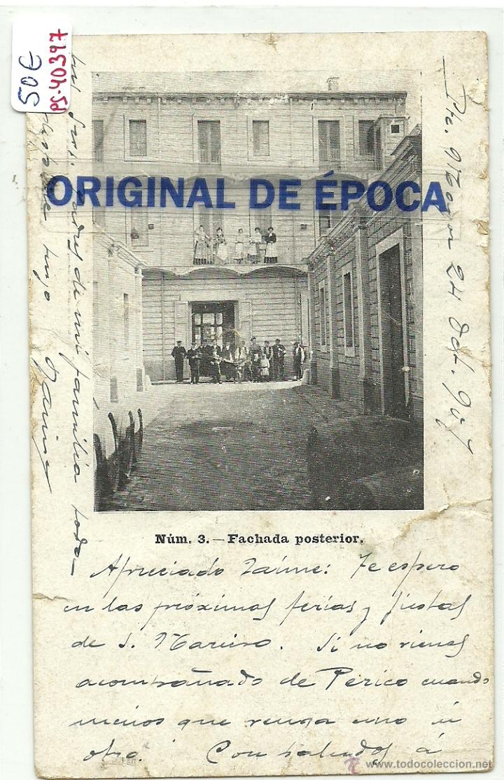 Postcards: (PS-40397)POSTAL DE GERONA-FABRICA DE LICORES Y ANISADOS DE JAIME REGAS.PEQUE&Ntilde;AS ROTURAS