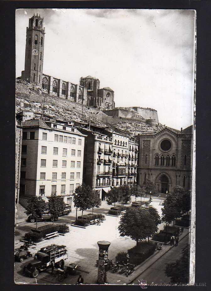 Postales: Lerida. No circulada.