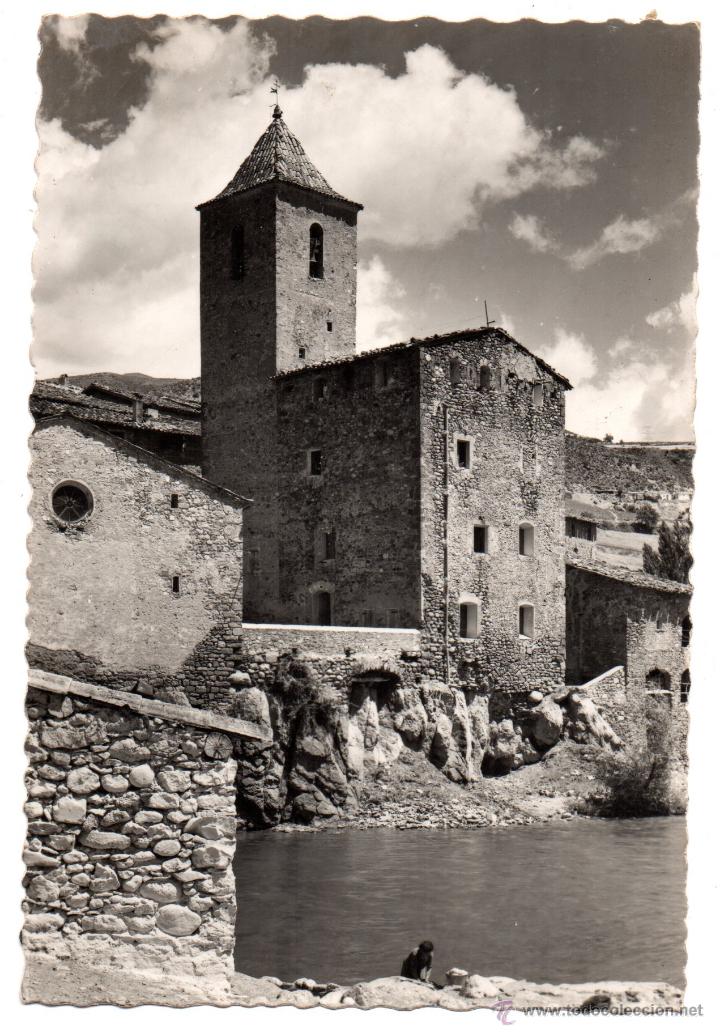Postales: PONT DE SUERT .- N&ordm; 120 IGLESIA PARROQUIAL .- EDICION OFICINA DE TURISMO.- SIN CIRCULAR