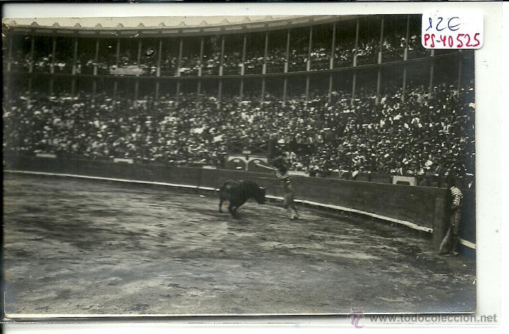 Postkarten: (PS-40525)POSTAL FOTOGRAFICA DE BARCELONA-PLAZA DE TOROS DE LA BARCELONETA,EL TORIL,A&Ntilde;OS 20
