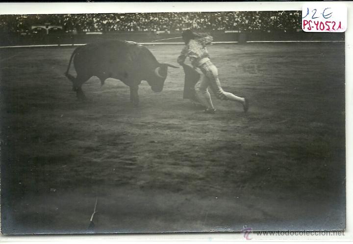 Postkarten: (PS-40521)POSTAL FOTOGRAFICA DE BARCELONA-PLAZA DE TOROS DE LA BARCELONETA,EL TORIL,A&Ntilde;OS 20