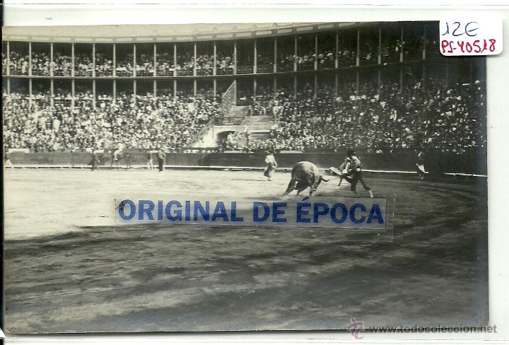 Postkarten: (PS-40518)POSTAL FOTOGRAFICA DE BARCELONA-PLAZA DE TOROS DE LA BARCELONETA,EL TORIL,A&Ntilde;OS 20