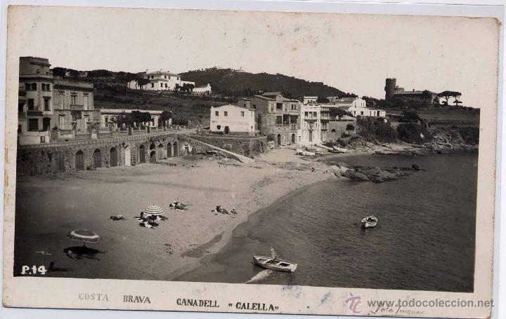 Postales: COSTA BRAVA.- CANADELL.- CALELLA - Foto 1