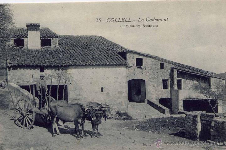Postales: COLLELL (BARCELONA).- LA CADEMONT - Foto 1
