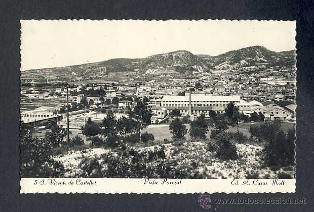 Postales: Postal de SANT VICEN&Ccedil; DE CASTELLET : Vista parcial (Ed. Casas num. 5)