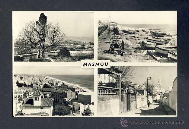 Postais: Postal del MASNOU: 4 vistes (Foto Tertesa Torres)