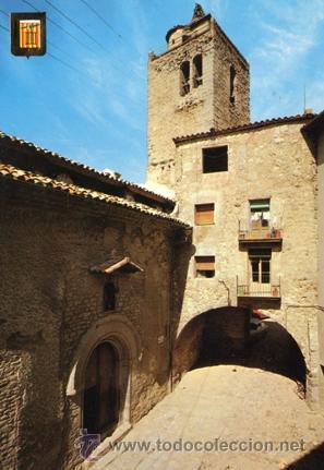 Cartoline: SANT LLOREN&Ccedil; DE MORUNYS - PLZA. MAYOR - N&ordm; 6537 - ED ESCUDO ORO - A&Ntilde;O 1972  - NUEVA -