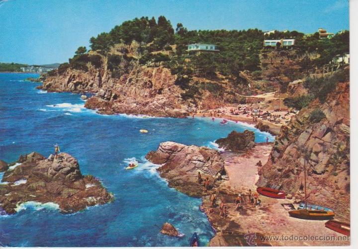 Postales: (1672) LLORET DE MAR. CALA DEN TRONS - Foto 1