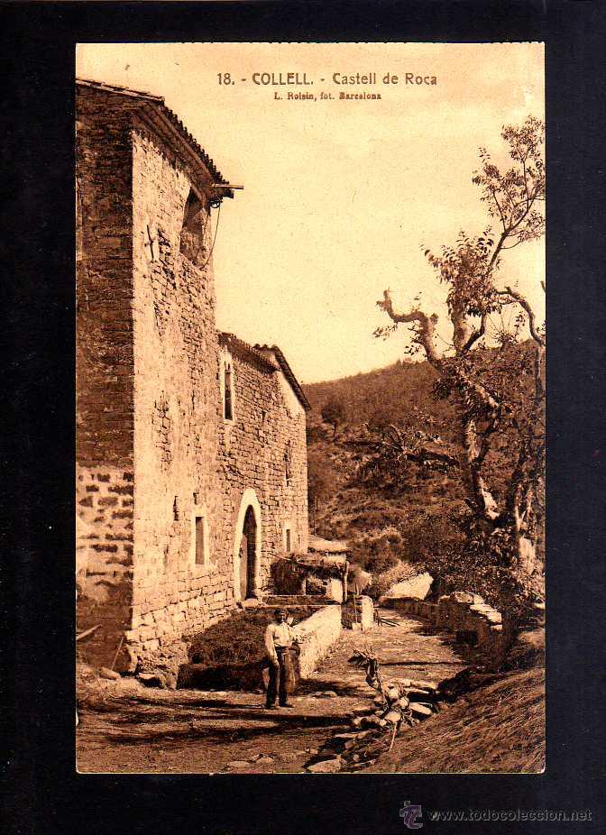 Postales: Collell. Castell de la Roca. No circulada. - Foto 1