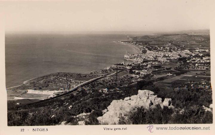 Postales: SITGES (BARCELONA).- VISTA GENERAL - Foto 1