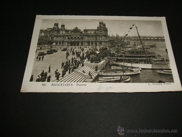 Postales: BARCELONA PUERTO - Foto 1
