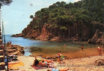 Postkarten: AIGUA XELIDA - CALA - N&ordm; 1231 - ED. FOT. FABREGAT - A&Ntilde;O 1966 - ESCRITA -