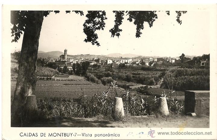 Postales: CALDAS DE MOTBUY, N&ordm; 7 VISTA PANORAMICA. E.M.