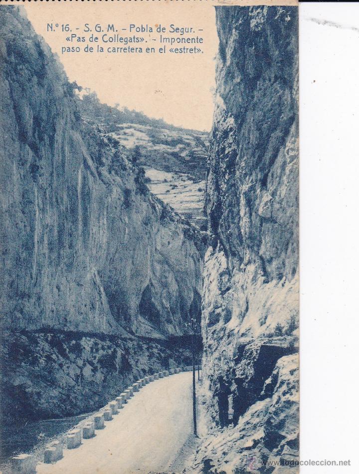 Postales: n&ordm; 16 S.G.M Pobla de Segur (sin circular)